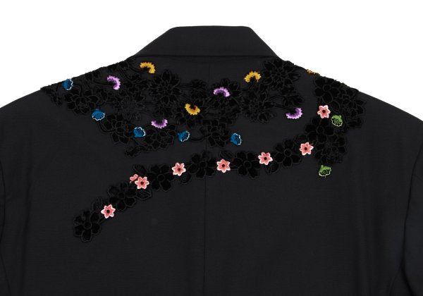 Yohji Yamamoto POUR HOMME 93SS Velour Jacket Black Size M