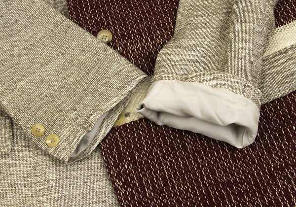Yohji Yamamoto POUR HOMME 94SS Jute Tweed Beige Jacket Size M