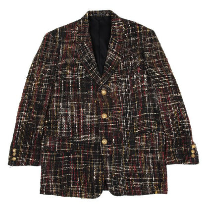 Yohji Yamamoto POUR HOMME Silk Linen Jacket Multi Size S