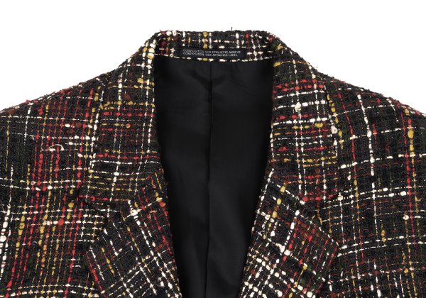 Yohji Yamamoto POUR HOMME Silk Linen Jacket Multi Size S