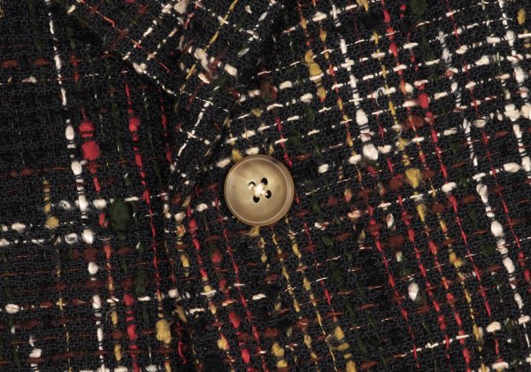 Yohji Yamamoto POUR HOMME Silk Linen Jacket Multi Size S