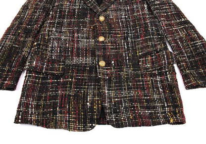 Yohji Yamamoto POUR HOMME Silk Linen Jacket Multi Size S