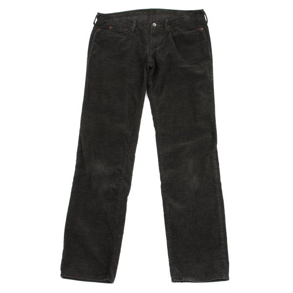 45rpm& Cotton Corduroy Straight Pants Gray Size 30