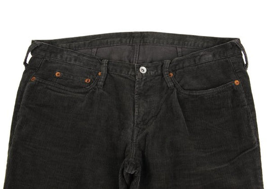 45rpm& Cotton Corduroy Straight Pants Gray Size 30