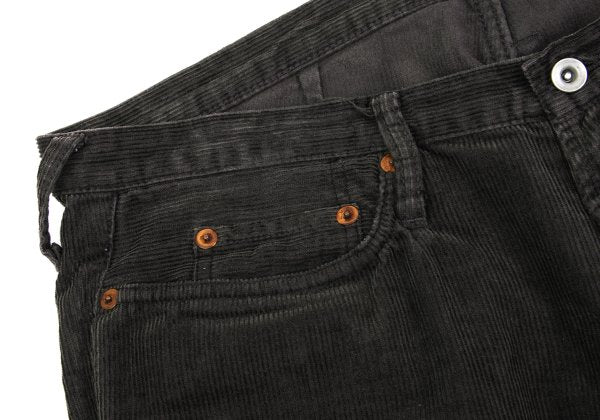 45rpm& Cotton Corduroy Straight Pants Gray Size 30