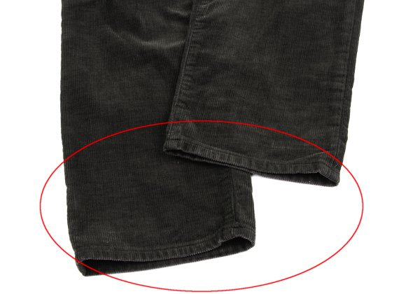 45rpm& Cotton Corduroy Straight Pants Gray Size 30