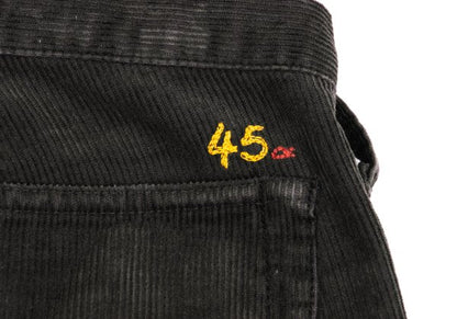45rpm& Cotton Corduroy Straight Pants Gray Size 30