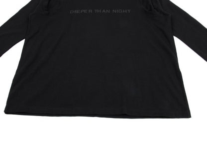 JOHN LAWRENCE SULLIVAN Black Hole Print Cut-Sew Shirt Size S