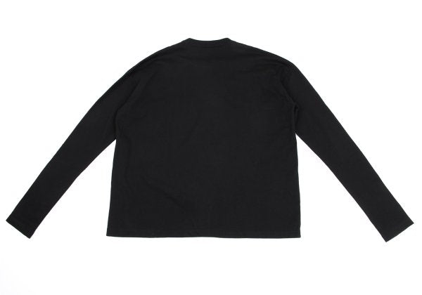 JOHN LAWRENCE SULLIVAN Black Hole Print Cut-Sew Shirt Size S