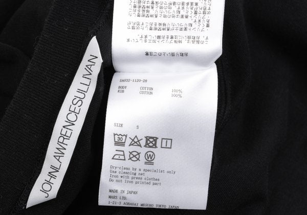JOHN LAWRENCE SULLIVAN Black Hole Print Cut-Sew Shirt Size S