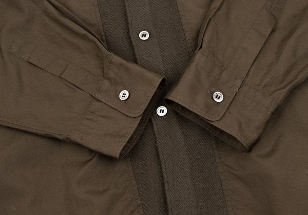 COMME des GARCONS HOMME Cotton Wool Shirt Brown Size L