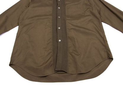 COMME des GARCONS HOMME Cotton Wool Shirt Brown Size L