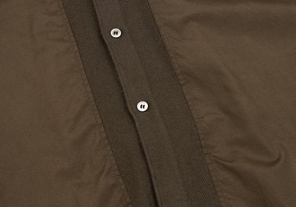 COMME des GARCONS HOMME Cotton Wool Shirt Brown Size L