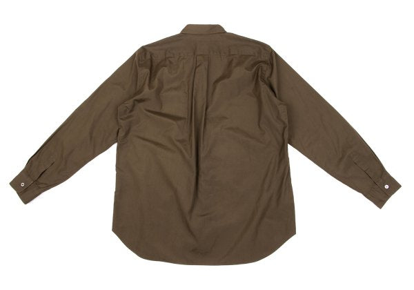 COMME des GARCONS HOMME Cotton Wool Shirt Brown Size L