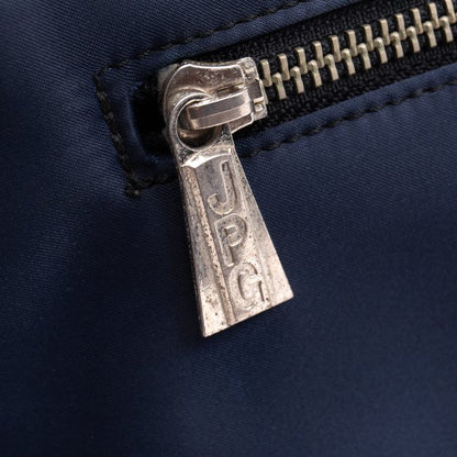 Jean Paul GAULTIER HOMME Navy Double Compartment Clutch Bag