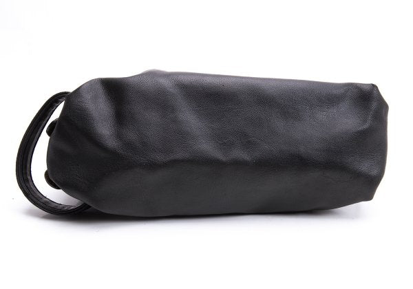 Jean Paul GAULTIER HOMME Navy Double Compartment Clutch Bag
