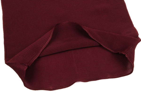 ISSEY MIYAKE me Stretch Pleats High-Neck Top Bordeaux Size F