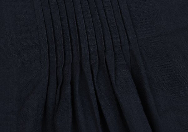 Mademoiselle NON NON Cotton Shadow Blouse Navy Size 38M