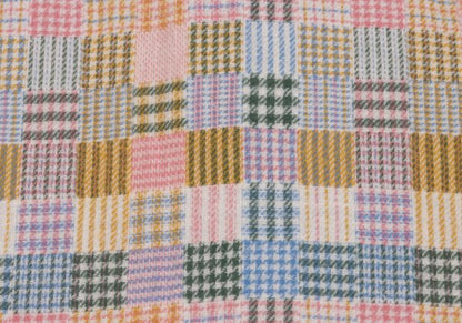 Mademoiselle NON NON Multi-Check Flannel Shirt Size 38M