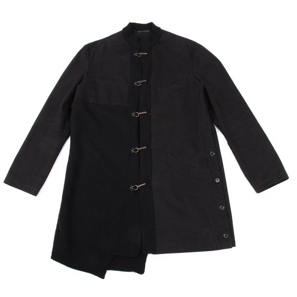 Yohji Yamamoto POUR HOMME 07AW Knit Jacket Black Size 2