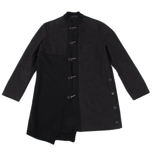 Yohji Yamamoto POUR HOMME 07AW Knit Jacket Black Size 2