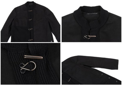 Yohji Yamamoto POUR HOMME 07AW Knit Jacket Black Size 2