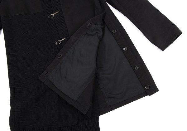 Yohji Yamamoto POUR HOMME 07AW Knit Jacket Black Size 2