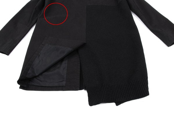 Yohji Yamamoto POUR HOMME 07AW Knit Jacket Black Size 2