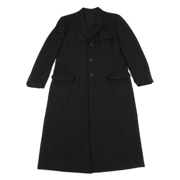 Yohji Yamamoto POUR HOMME 19AW Gabardine Jacket Black Size 2