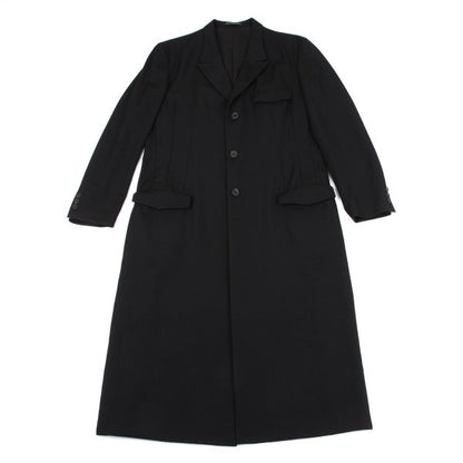 Yohji Yamamoto POUR HOMME 19AW Gabardine Jacket Black Size 2