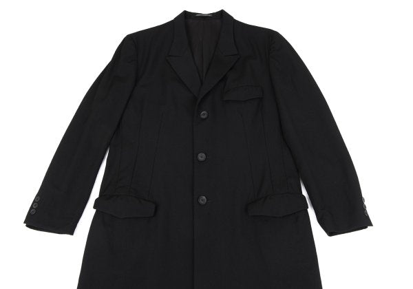Yohji Yamamoto POUR HOMME 19AW Gabardine Jacket Black Size 2