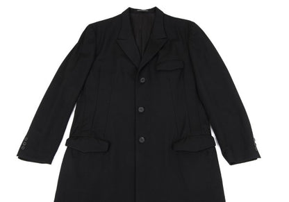 Yohji Yamamoto POUR HOMME 19AW Gabardine Jacket Black Size 2