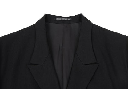 Yohji Yamamoto POUR HOMME 19AW Gabardine Jacket Black Size 2
