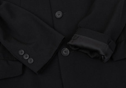 Yohji Yamamoto POUR HOMME 19AW Gabardine Jacket Black Size 2