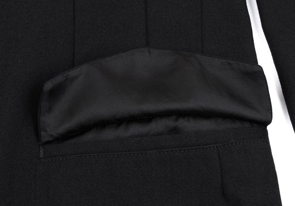 Yohji Yamamoto POUR HOMME 19AW Gabardine Jacket Black Size 2