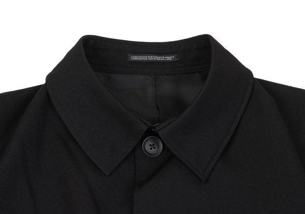 Yohji Yamamoto POUR HOMME Asymmetrical Jacket Black Size 3