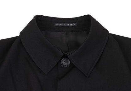 Yohji Yamamoto POUR HOMME Asymmetrical Jacket Black Size 3