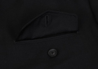 Yohji Yamamoto POUR HOMME Asymmetrical Jacket Black Size 3