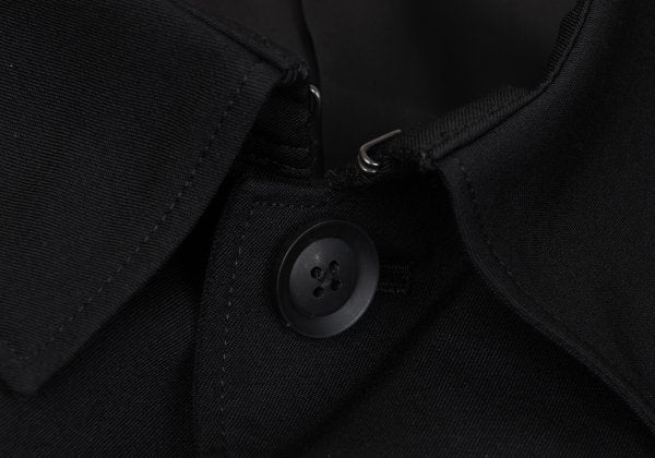 Yohji Yamamoto POUR HOMME Asymmetrical Jacket Black Size 3