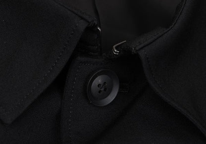 Yohji Yamamoto POUR HOMME Asymmetrical Jacket Black Size 3