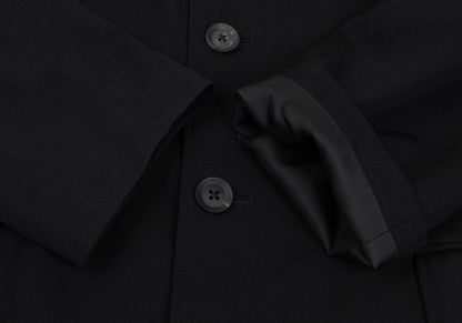 Yohji Yamamoto POUR HOMME Asymmetrical Jacket Black Size 3
