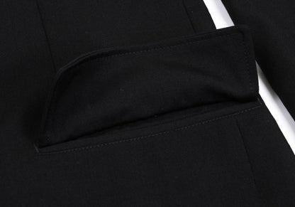 Yohji Yamamoto POUR HOMME Asymmetrical Jacket Black Size 3