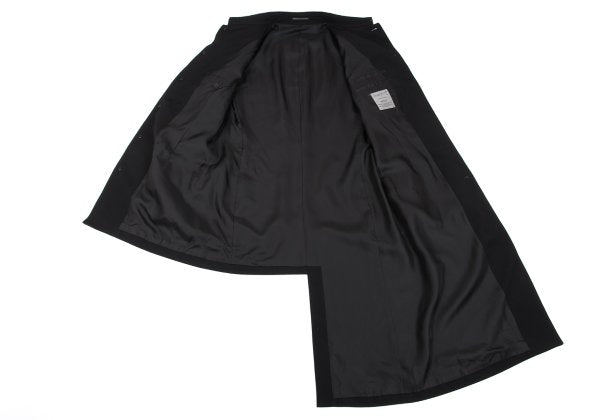 Yohji Yamamoto POUR HOMME Asymmetrical Jacket Black Size 3