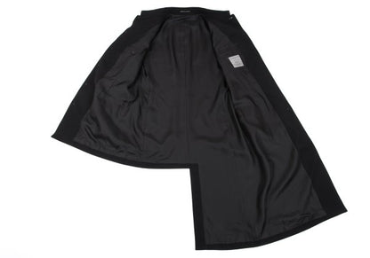 Yohji Yamamoto POUR HOMME Asymmetrical Jacket Black Size 3
