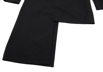 Yohji Yamamoto POUR HOMME Asymmetrical Jacket Black Size 3
