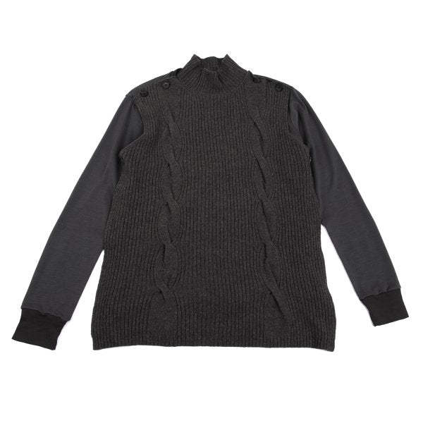 Yohji Yamamoto PH 97AW Detachable Cable Top Brown Size M