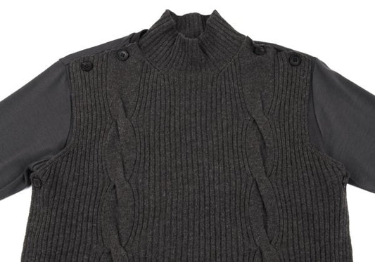 Yohji Yamamoto PH 97AW Detachable Cable Top Brown Size M
