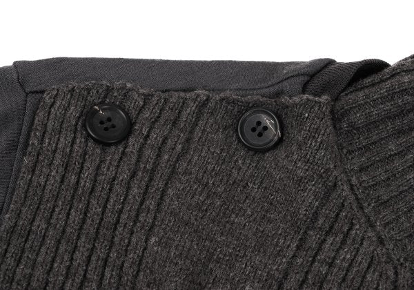 Yohji Yamamoto PH 97AW Detachable Cable Top Brown Size M