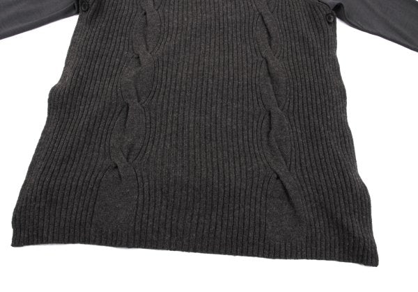 Yohji Yamamoto PH 97AW Detachable Cable Top Brown Size M