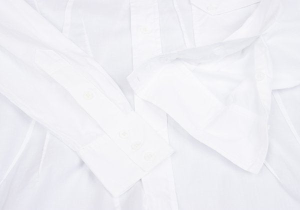 Yohji Yamamoto PH Replica 94SS Curve Tuck Shirt White Size 2